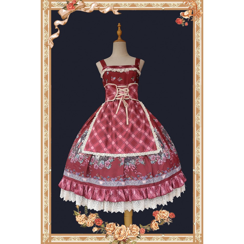 My little red riding hood柄ドットリボンJSK My Little Red Riding Hood Polka Dot Ribbon JSK (2013) by